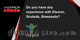 Have you experienced studads or eLeavers traffic?