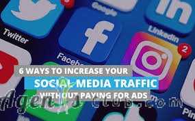 How do I get more traffic without spending money?