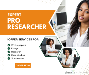 I write creative short and long white papers, research writing