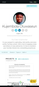 YouTube Scriptwriter with SEO experience