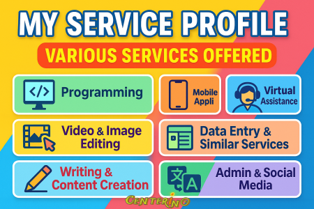 Programming Designing Marketing Administration Video Editing and Virtual Assistance