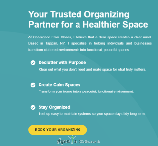 Coherence from Chaos - Professional Home Organizing Services