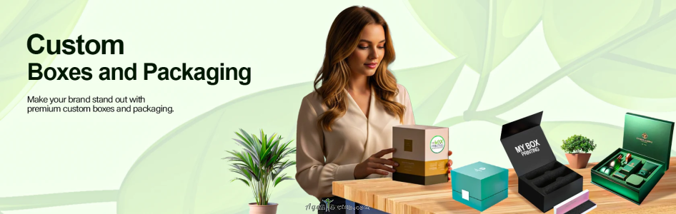 Custom Boxes, Packaging, and Labeling